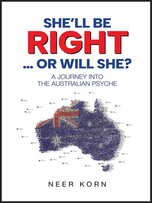 cover image of She'll Be Right ... Or Will She?